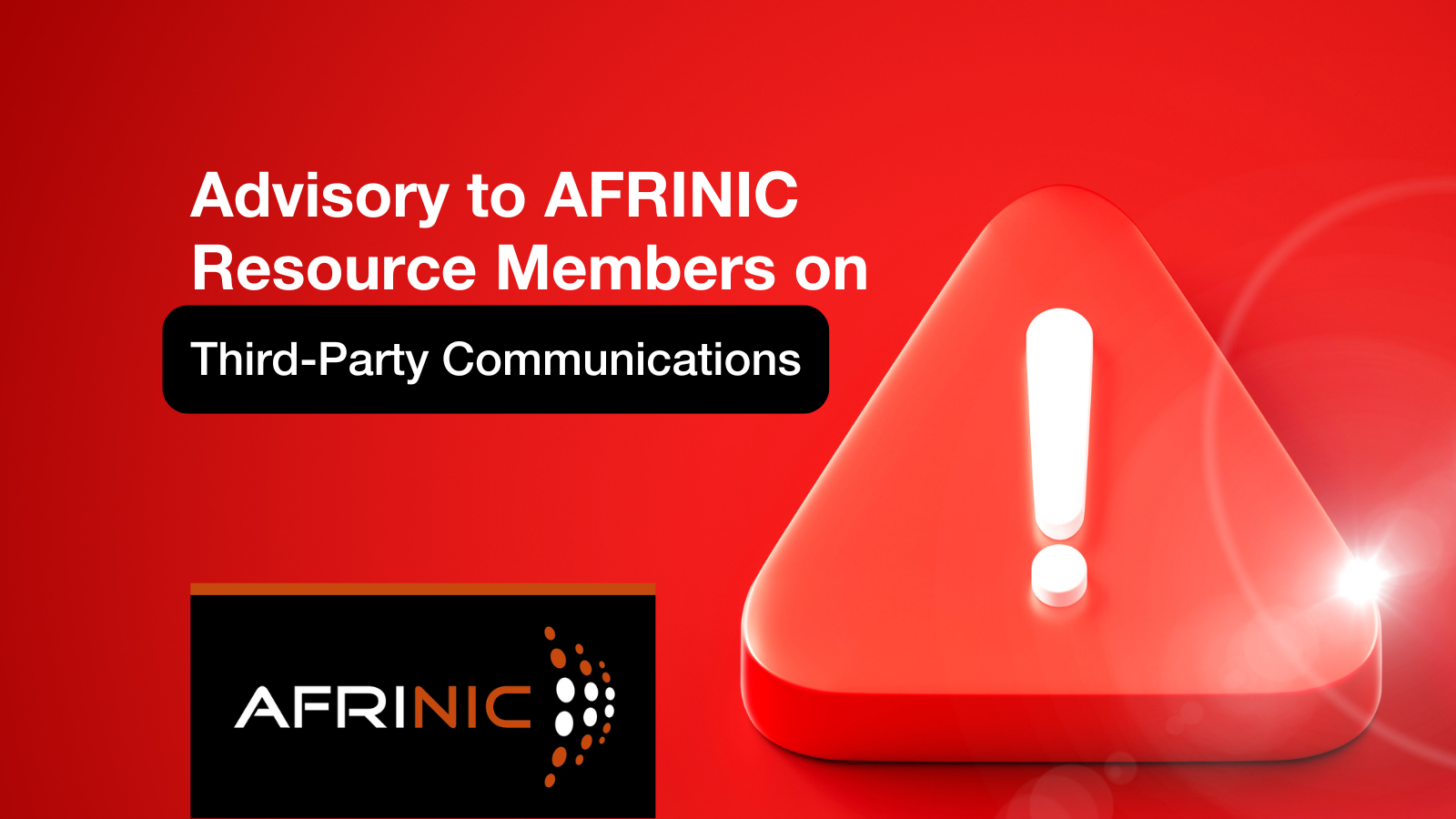 The AFRINIC Ecosystem An Introduction to AFRINIC