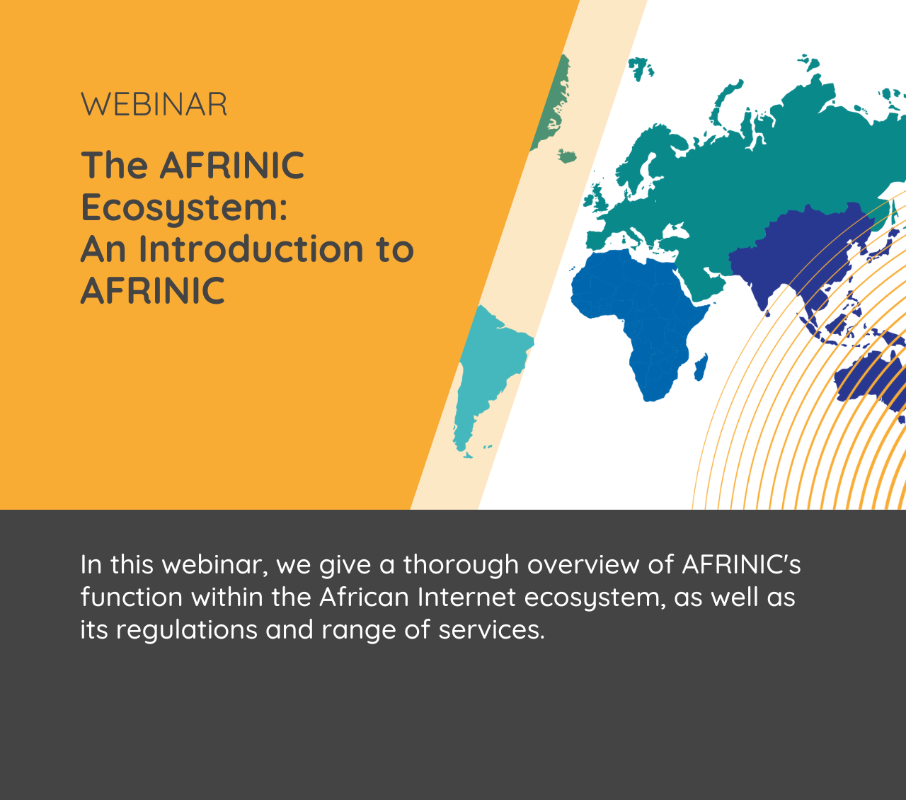 The AFRINIC Ecosystem An Introduction to AFRINIC