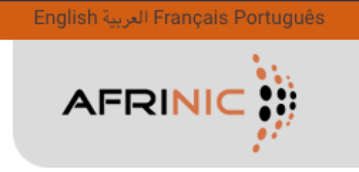 محدد الخيارات AFRINIC متعدد اللغات