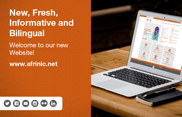 AFRINIC lança novo site