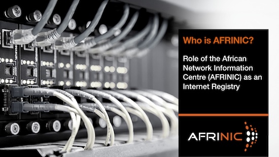 دور مركز معلومات الشبكة الأفريقية (AFRINIC) كسجل للإنترنت